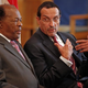 Marion Barry, D.C. council member, center (Getty)